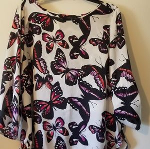 Butterfly flowy top
